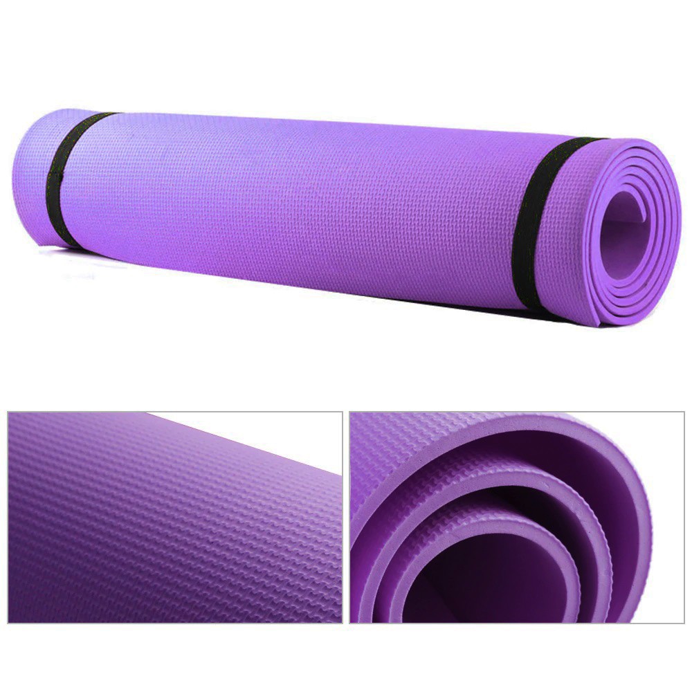 Nəmə Davamlı Aspo Yoga Mat 0.8 sm Qalınlıqda Yoga Fitness Matı