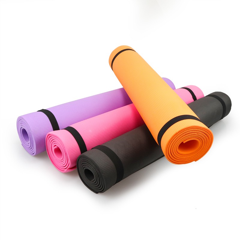 Yoqa Üçün Mat Aspo PVC 0.6mm Qalınlıqda Yoga Fitness Xalçası Yoga Mat