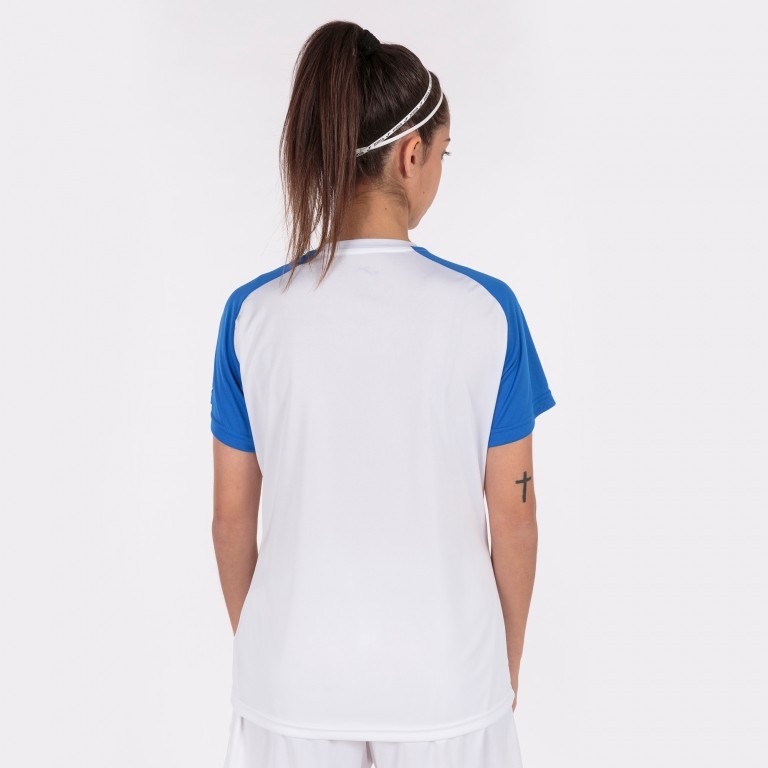 ACADEMY IV SHORT SLEEVE T-SHIRT WHITE ROYAL