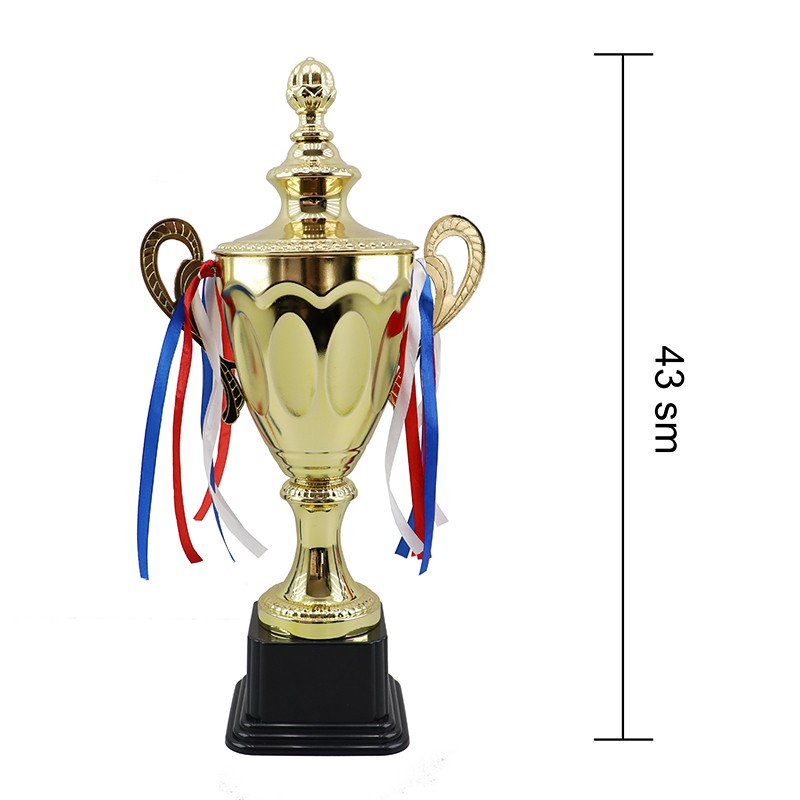 Bütün idman yarışları üçün titul kubok 43 sm