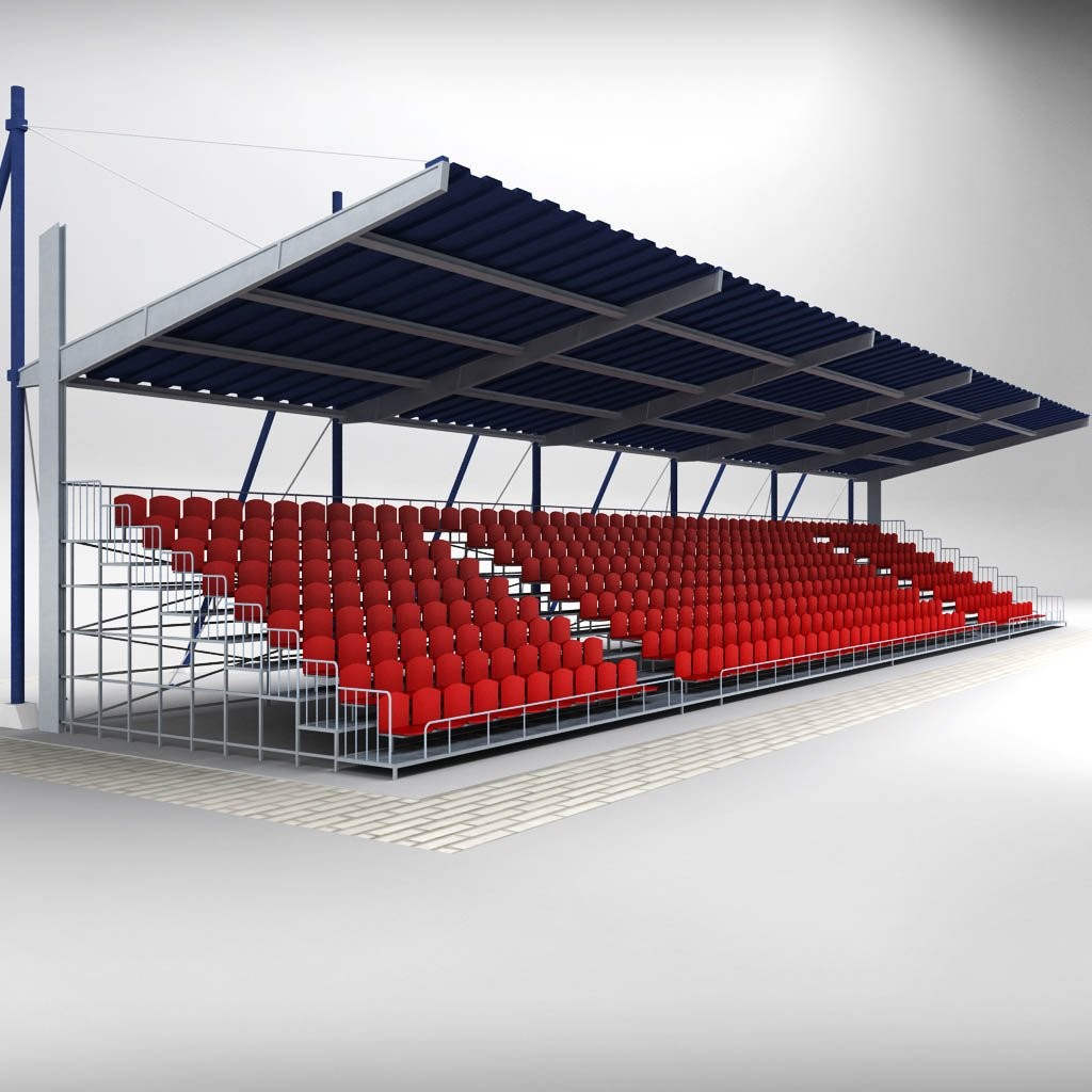 Stadionun oturma tribunası