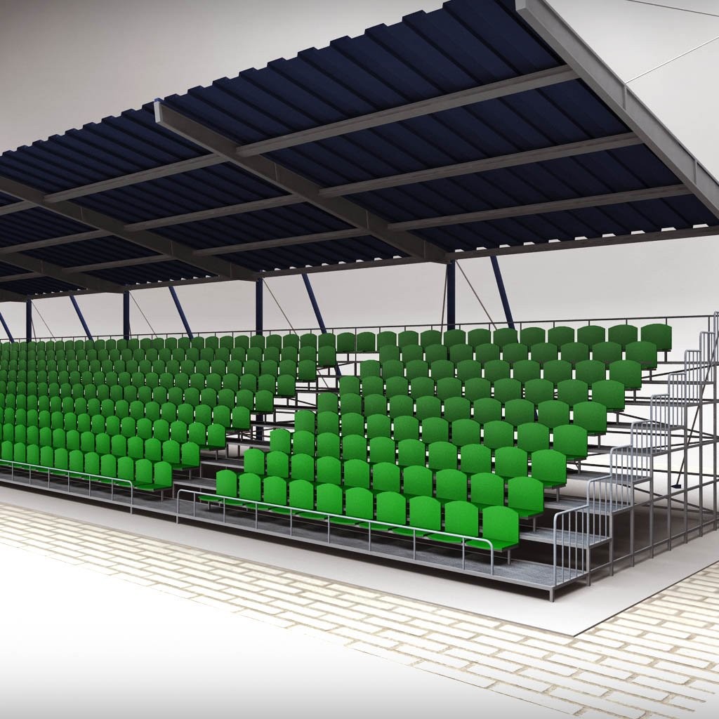 Stadionun oturma tribunası