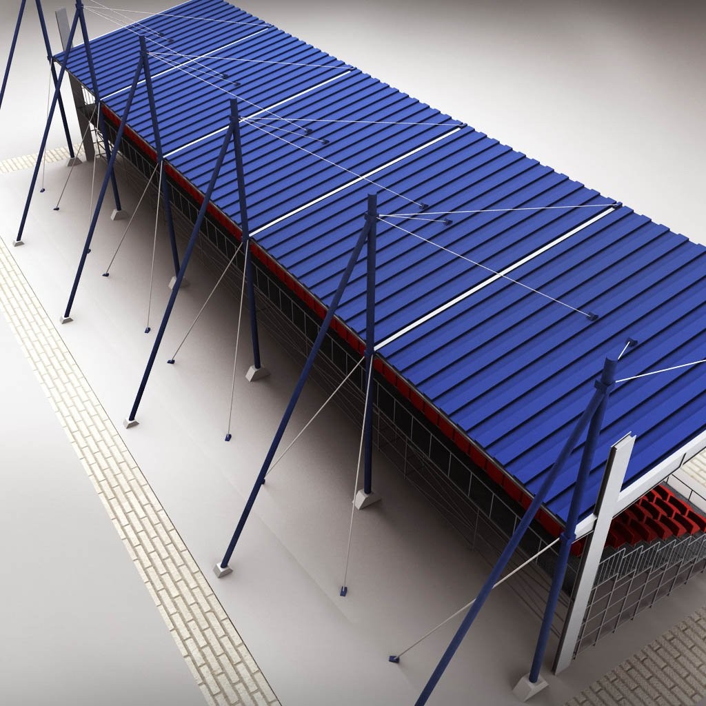 Stadionun oturma tribunası