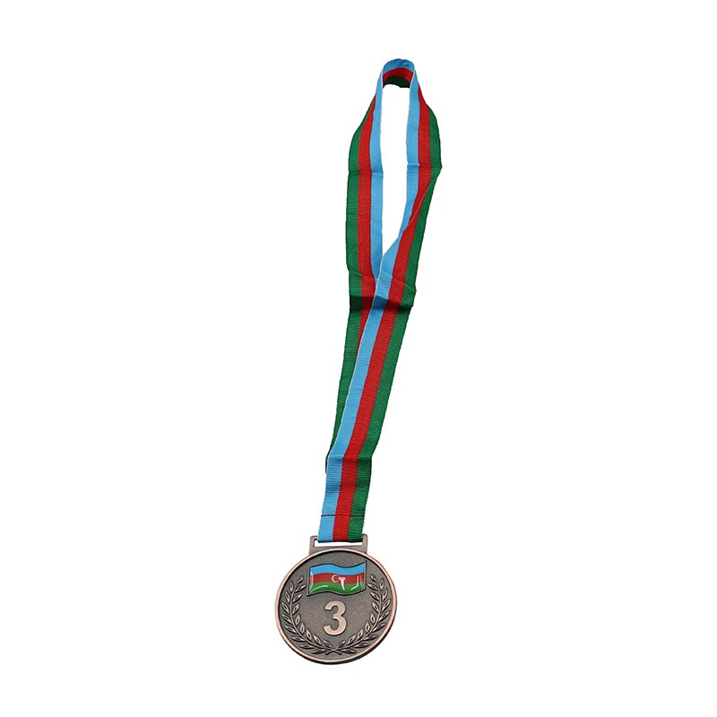 Idman oyunları üçün Bayraqlı Bürünc medal