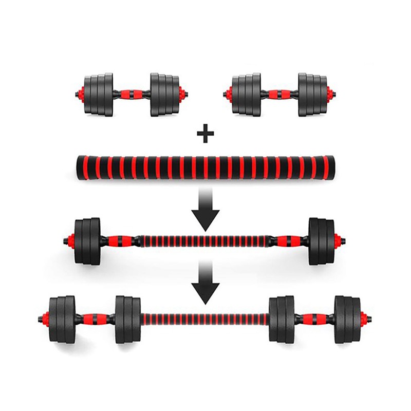 Qantel Ştanq dəsti Dumbbell 2 x15 kq Toplam 30kq