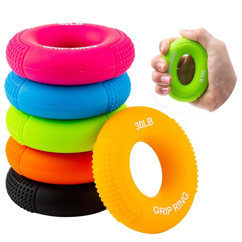 Bilək gücləndirici espander Silicone grip ring