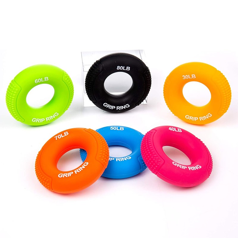 Bilək gücləndirici espander Silicone grip ring