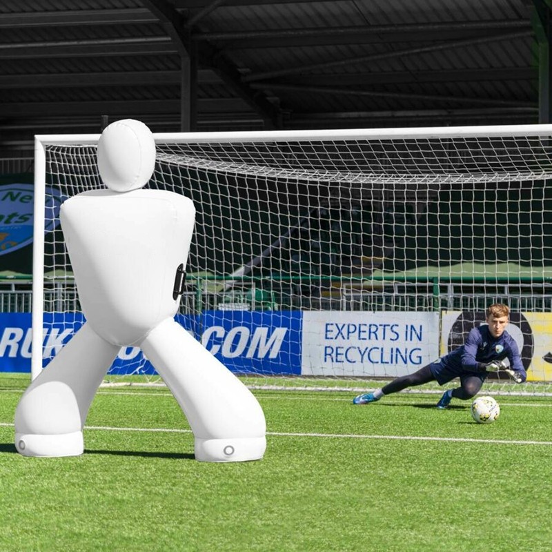 Futbol üçün şişmə maneken qapıçı təlim baryeri