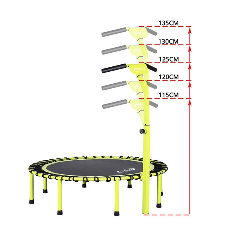 Səssiz Ttacaqlı Fitness Batut Rebounder Kardio batut