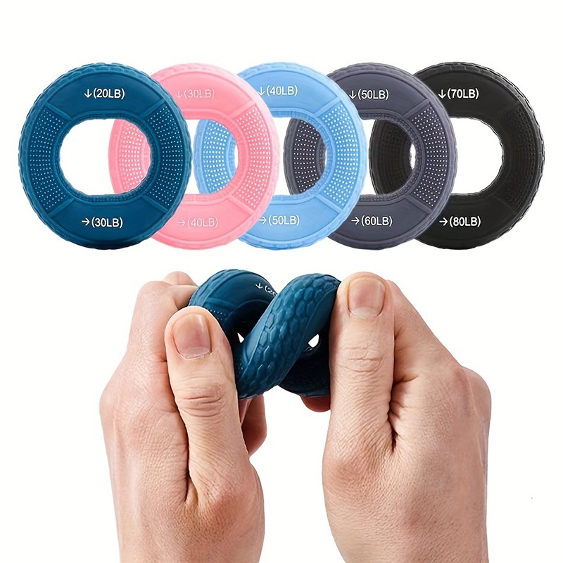 Bilək gücləndirici espander Silicone grip ring