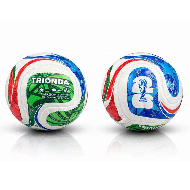 Fudbol topu Trionda pro rəngbərəng futbol topu N5