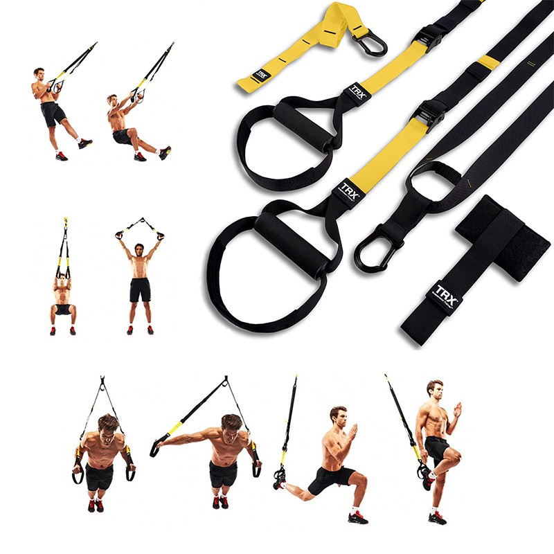 TRX Fitness Training Set Body Weight Resistance System Body Exercises