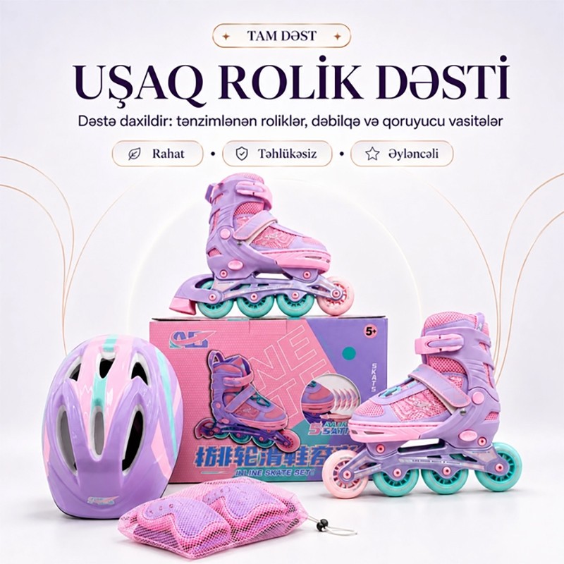 Uşaqlar üçün Rolik desti